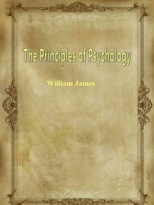 cover image of The Principles Of Psychology